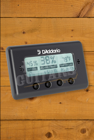 D'Addario Accessories | Hygrometer Humidity & Temperature Sensor