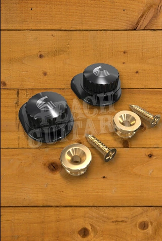 D'Addario Universal Strap Lock Buttons - Gold