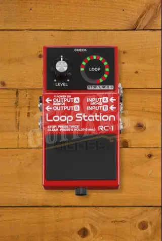 BOSS RC-1 Guitar & Bass Stereo Loop Station Pedal
