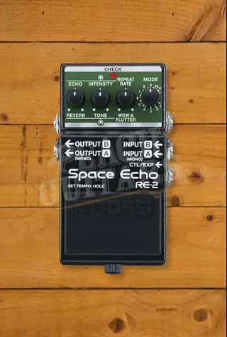 BOSS RE-2 Stereo Space Echo Pedal