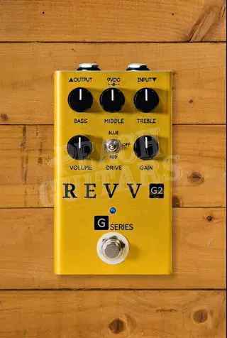 Revv G2 V2 - Preamp/Overdrive - Green Channel *Limited Edition Gold*