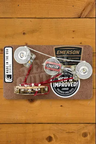 Emerson Stratocaster 5-Way Prewired Kit w/250K Ohm Pots