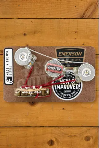 Emerson Stratocaster 5-Way Prewired Kit w/250K Ohm Pots
