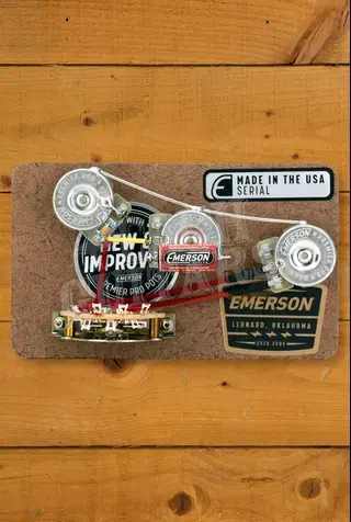 Emerson Stratocaster 5-Way Prewired Kit w/250K Ohm Pots