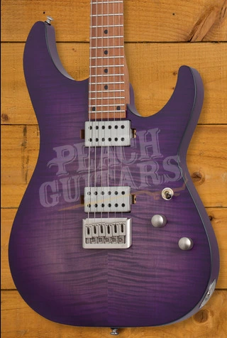 Schecter C-1 Standard Plus - Transparent Purple Burst