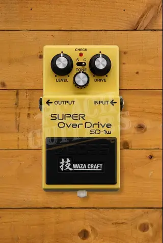 BOSS SD-1w Waza Craft Super OverDrive Pedal
