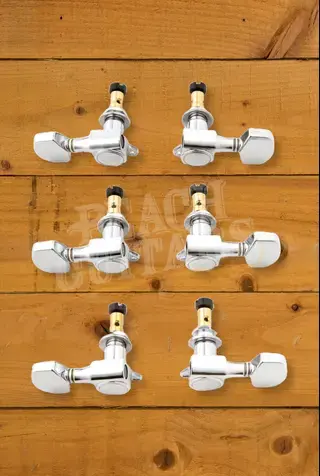 PRS SE Accessories | SE Locking Tuners - Set of 6 Chrome