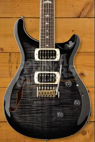 PRS SE Custom | Custom 24 Semi-Hollow Piezo - Charcoal