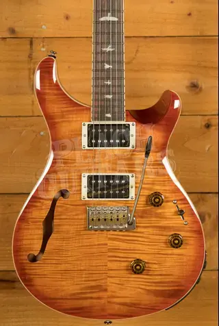 PRS SE Custom | Custom 24 Semi-Hollow Piezo - Vintage Sunburst