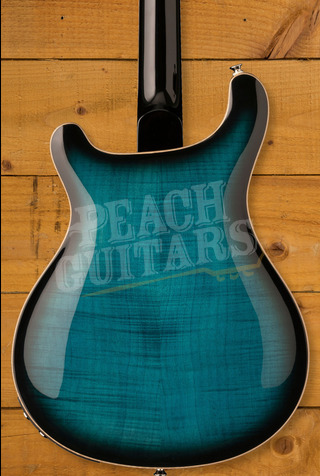 PRS SE Hollowbody II Piezo | Peacock Blue Burst