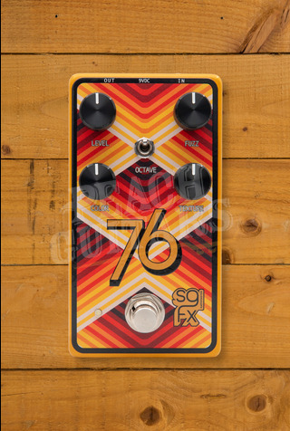 SolidGoldFX 76 MKII | Multi-Voiced Silicon Octave-Up Fuzz