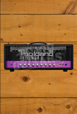 Soldano SLO-100 Classic Super Lead Overdrive - 100w | Purple Panel Signed