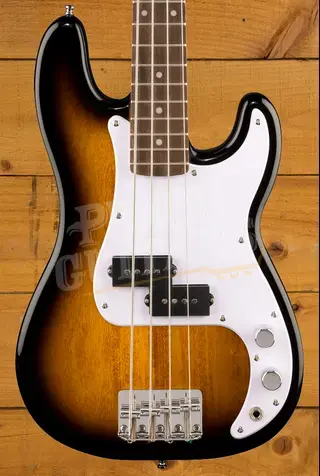 Squier Mini Precision Bass - Laurel - 2-Colour Sunburst