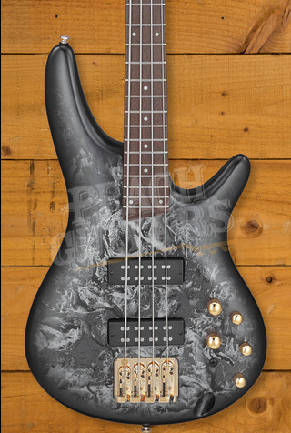 Ibanez SR300EDX - Black Ice Frozen Matte