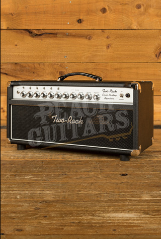 Two-Rock Silver Sterling Signature 100/50 Watt Head - Black