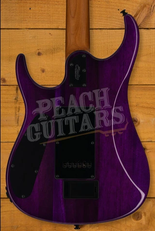 Sterling John Petrucci JP150DFM JP150 DiMarzio - Flamed Purple Nebula