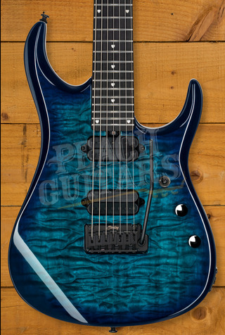 Sterling John Petrucci JP157DQM JP157 DiMarzio - Quilted Cerulean Paradise