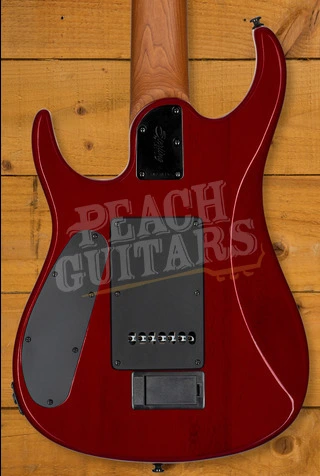 Sterling John Petrucci JP157DSM JP157 DiMarzio - Spalted Blood Orange Burst