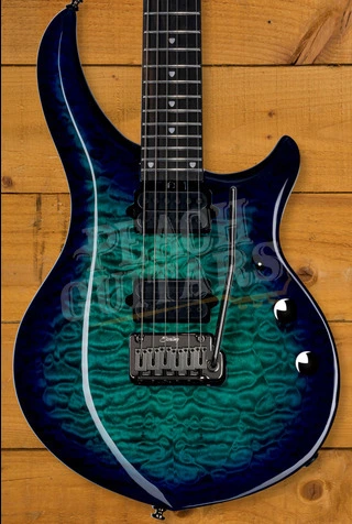 Sterling John Petrucci MAJ200XQM Majesty DiMarzio - Quilted Cerulean Paradise