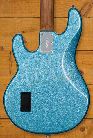 Sterling RAY34 StingRay Bass - Blue Sparkle