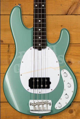 Sterling RAY34 StingRay Bass - Dorado Green