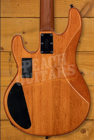 Sterling RAY34HHPB StingRay HH Bass - Burled Amber