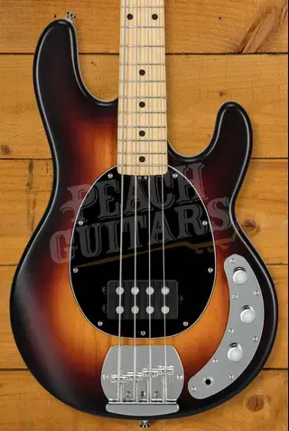 Sterling RAY4 SUB Series StingRay Bass - Vintage Sunburst Satin