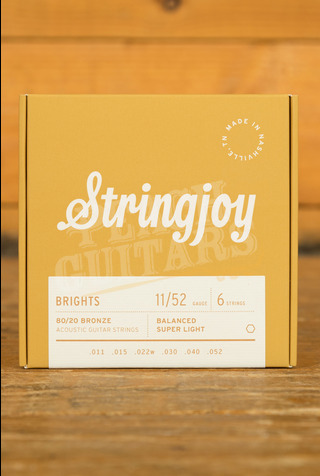 Stringjoy Brights Super Light 80/20 Bronze 11-52