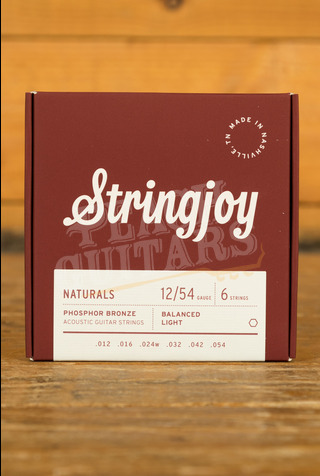 Stringjoy Naturals | Phosphor Bronze - Light 12-54