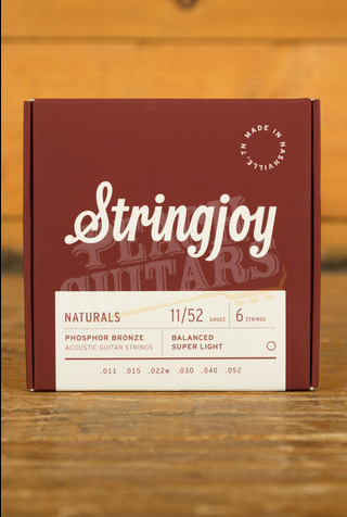 Stringjoy Naturals Super Light Phosphor Bronze 11-52
