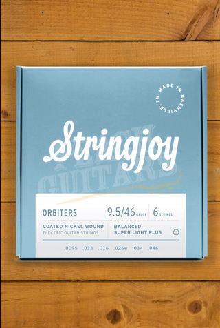 Stringjoy Orbiters | Coated Nickel - Balanced Super Light Plus 9.5-46