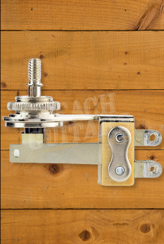 Switchcraft Toggle Switch | 3-Way - Angled - Nickel