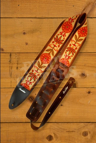 Souldier Torpedo Guitar Strap - Daisy - Natural