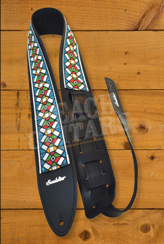 Souldier Torpedo Guitar Straps | Stained Glass - Blue