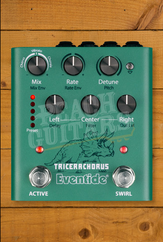 Eventide TriceraChorus | BBD-Style Tri-Stereo Chorus Pedal