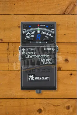 BOSS TU-3w Waza Craft Guitar & Bass Chromatic Tuner Pedal