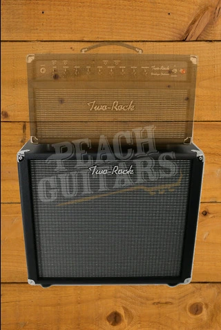 Two-Rock Vintage Deluxe 3x10 Cab Black Bronco w/Vintage Silver Cloth