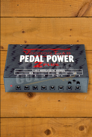 Voodoo Lab Pedal Power 2 PLUS Guitar Effects Power Supply