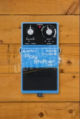 BOSS XS-1 Guitar & Bass Poly Pitch Shifter Pedal