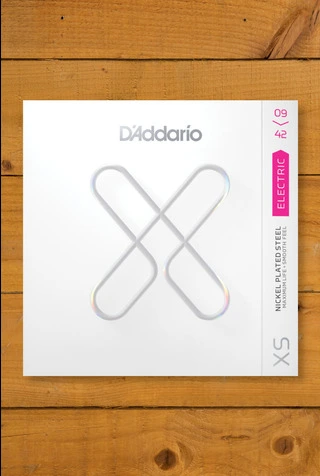D'Addario XSE0942 XS Nickel Coated Electric Guitar Strings - 9-42