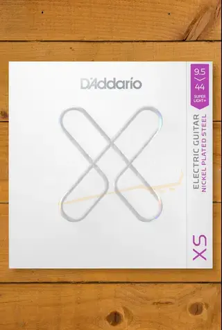 D'Addario XSE09544 XS Nickel Coated Electric Guitar Strings - 9.5-44