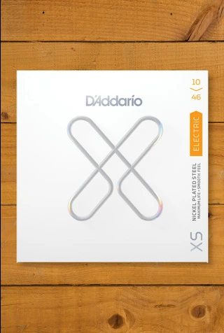 D'Addario XSE1046 XS Nickel Coated Electric Guitar Strings - 10-46