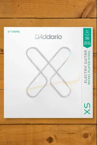 D'Addario XSE1156 XS Nickel Coated Electric Guitar Strings - 11-56
