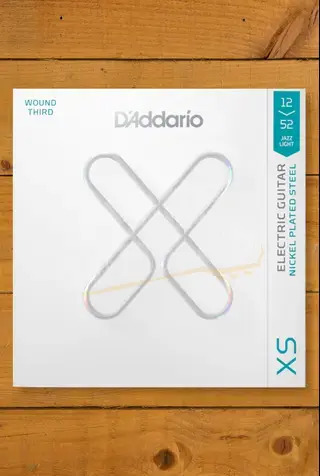 D'Addario XSE1252W Coated Nickel Wound Electric Guitar Strings - 12-52 w/Wound Third