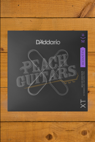 D'Addario Acoustic Strings | XT 80/20 Bronze - Custom Light - 11-52