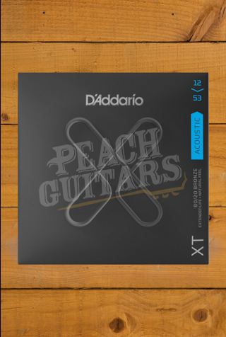 D'Addario Acoustic Strings | XT 80/20 Bronze - Light - 12-53