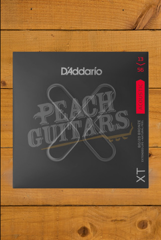 D'Addario Acoustic Strings | XT 80/20 Bronze - Medium - 13-56