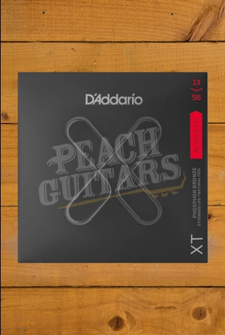 D'Addario XTAPB1356 Coated Phosphor Bronze Acoustic Guitar Strings - 13-56