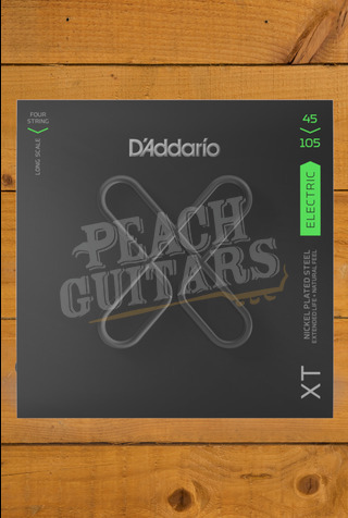 D'Addario Bass Strings | XT Nickel Plated Steel - Light Top/Medium Bottom - 45-105 - Long Scale