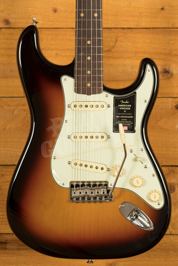 Fender American Vintage II 1961 Stratocaster | Rosewood - 3-Colour Sunburst